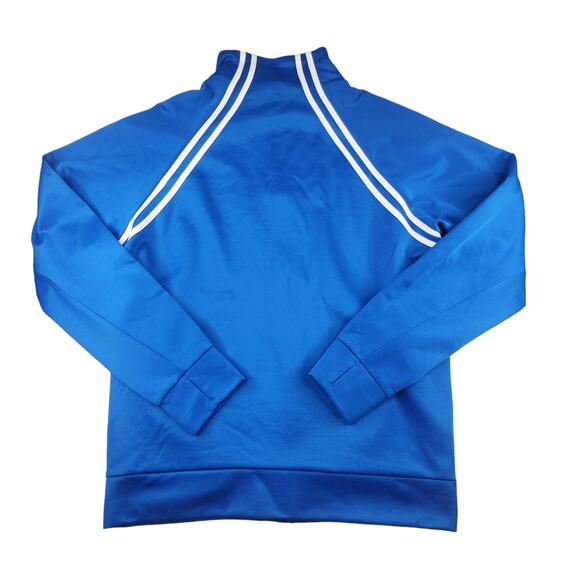 Sergio Tacchini Tracksuit Mens XL Blue White Striped Full Zip Pockets Royal Blue - Picture 4 of 12